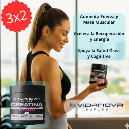 CREATINA WOMAN Monohidratada 300g