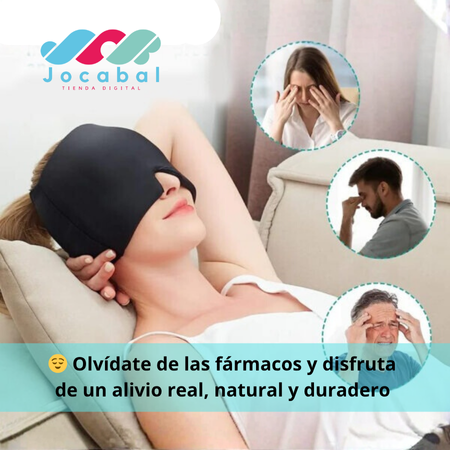 Alivio a tus constantes dolores de cabeza /Gorro de Gel Alivio de Migraña