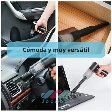 AirClean® / MINI ASPIRADORA 3 EN 1 / No pierdas dinero en el autolavado