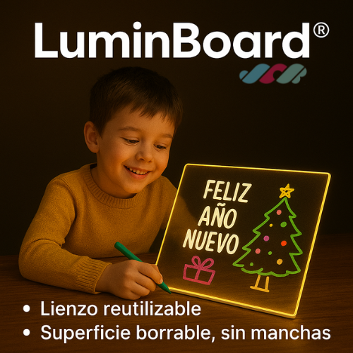 LUMINBOARD / PIZARRA LED LUMINOSADE NIÑOPS Y NIÑAS