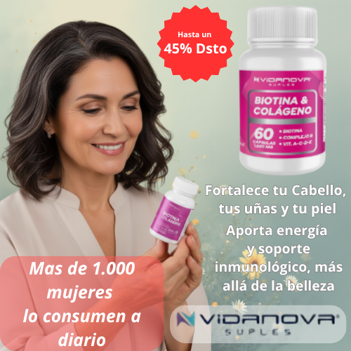 BIOTINA + COLÁGENO